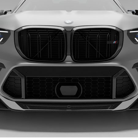 Revozport Grille BMW X5M F95 PRE LCI Carbon Fiber Air Intake Trim