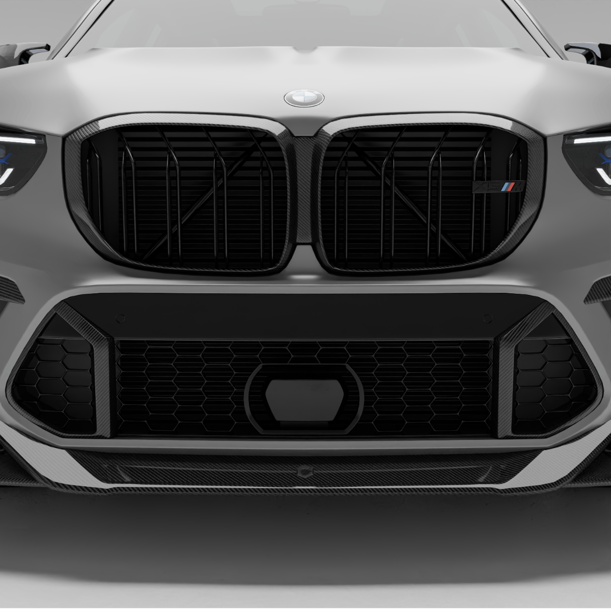 Revozport Grille BMW X5M F95 PRE LCI Carbon Fiber Front Grill