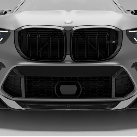 Revozport Grille BMW X5M F95 PRE LCI Carbon Fiber Front Grill