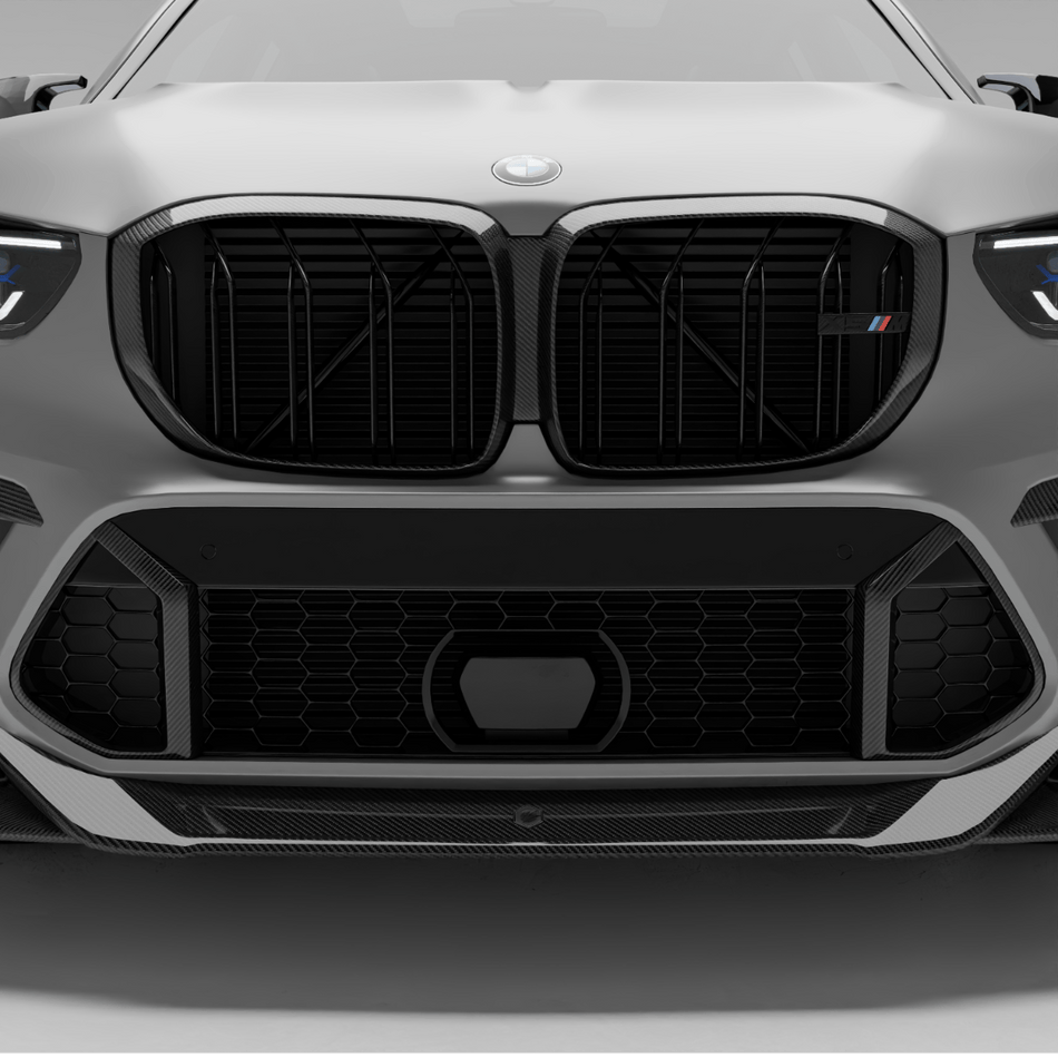 Revozport Grille BMW X5M F95 PRE LCI Carbon Fiber Front Grill