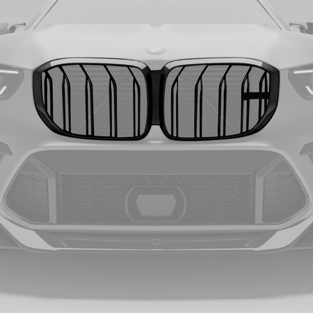Revozport Grille BMW X5M F95 PRE LCI Carbon Fiber Front Grill
