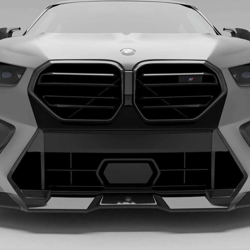 Revozport Grille BMW X6M F96 LCI Carbon Fiber Front Grill