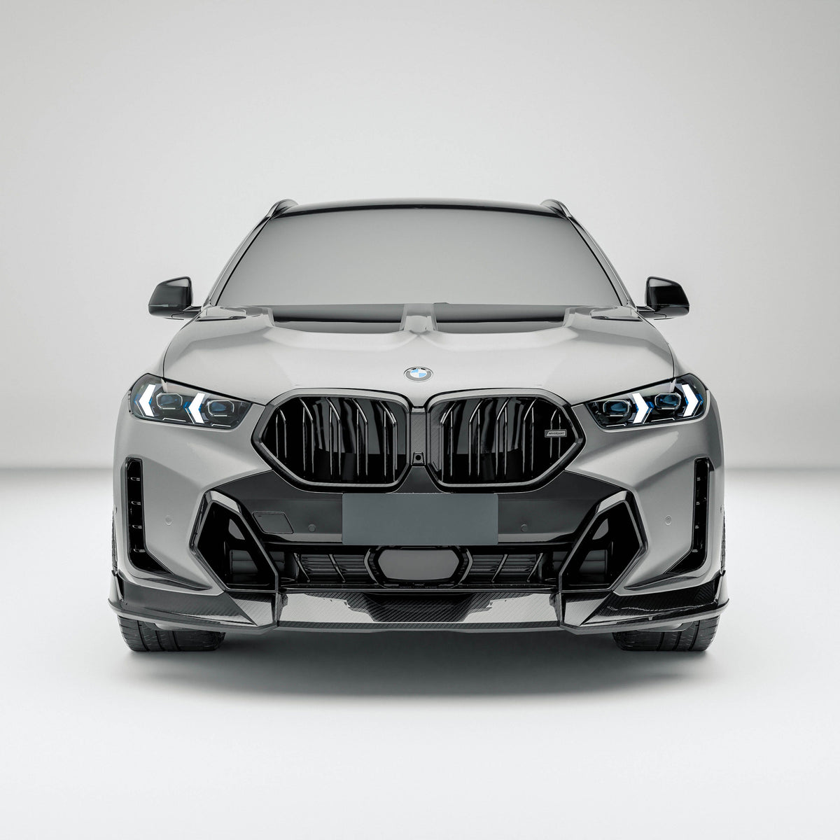 Revozport Grilles & Trim BMW X6 G06 LCI Carbon Fiber Front Grille