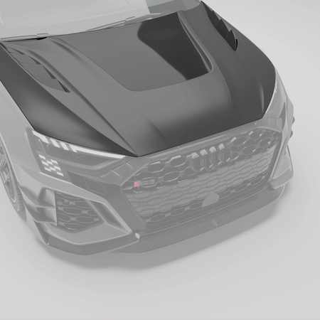Revozport Hood Audi RS3 8Y Limousine Carbon Fiber Hood