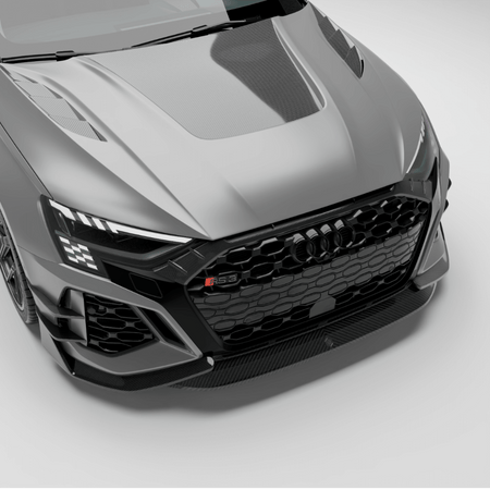 Revozport Hood Audi RS3 8Y Limousine Carbon Fiber Hood