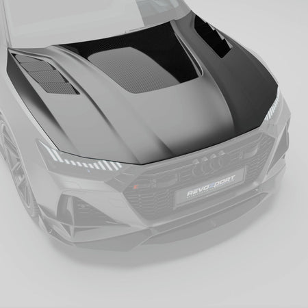 Revozport Hood Audi RS7 C8 Carbon Fiber Hood