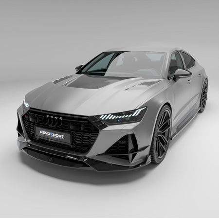 Revozport Hood Audi RS7 C8 Carbon Fiber Hood