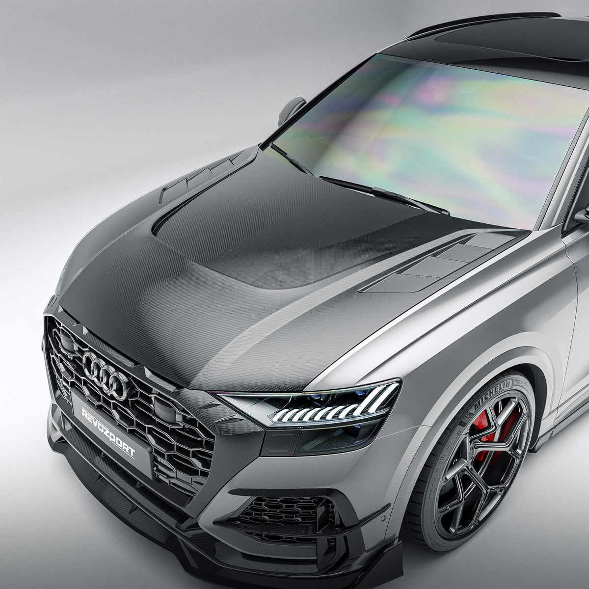 Revozport Hood Audi RSQ8 Pre-LCI Carbon Fiber Hood