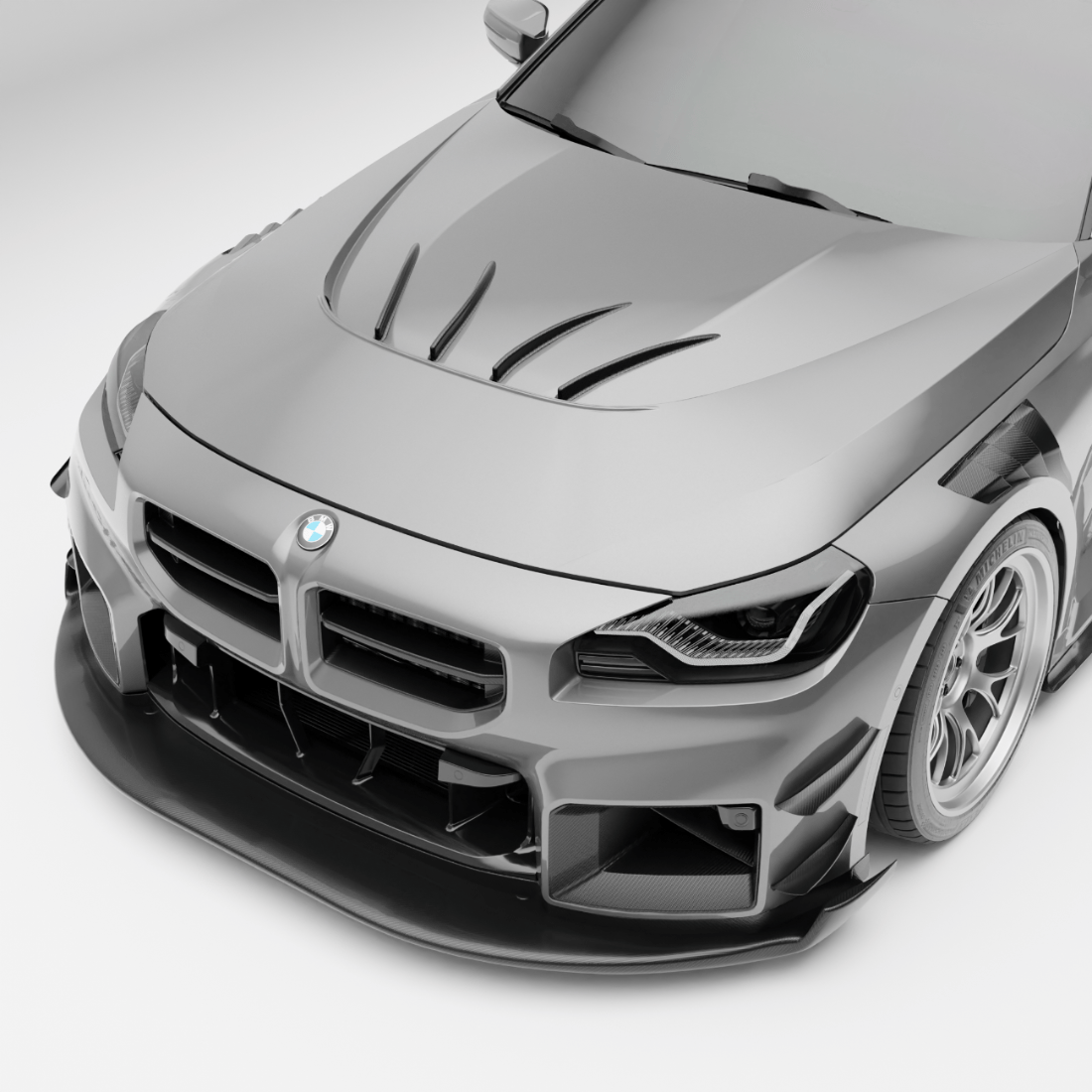Revozport Hood BMW M2 G87 Carbon Fiber Hood