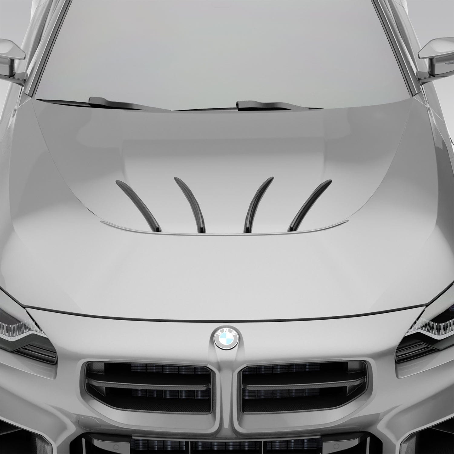 Revozport Hood BMW M2 G87 Carbon Fiber Race Car Hood Strakes