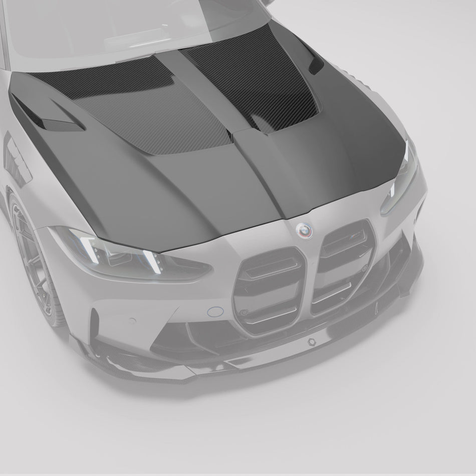 Revozport Hood BMW M3 G80 Carbon Fiber Hood