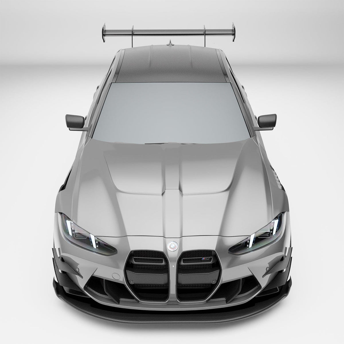 Revozport Hood BMW M3 G80 Carbon Fiber Race Car Hood