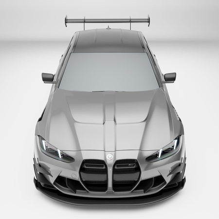 Revozport Hood BMW M3 G80 Carbon Fiber Race Car Hood