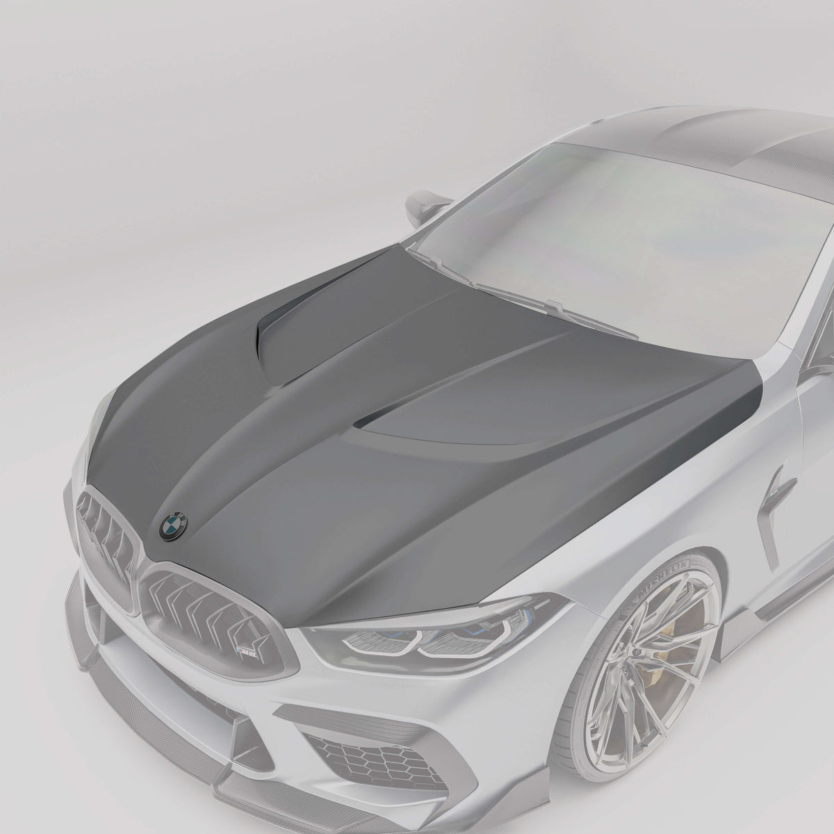 Revozport Hood BMW M8 F91 F92 F93 Carbon Fiber Hood