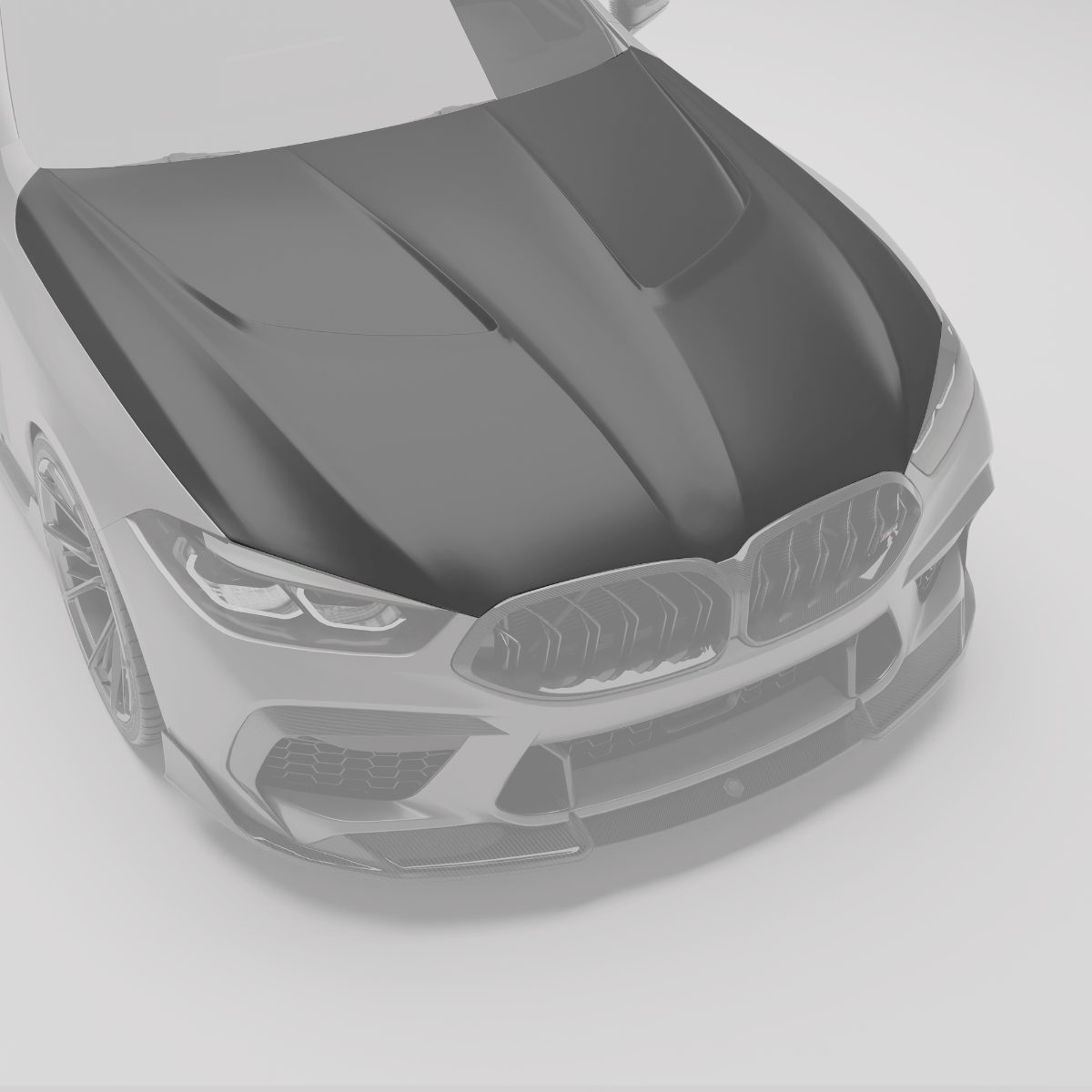 Revozport Hood BMW M8 F93 Carbon Fiber Hood
