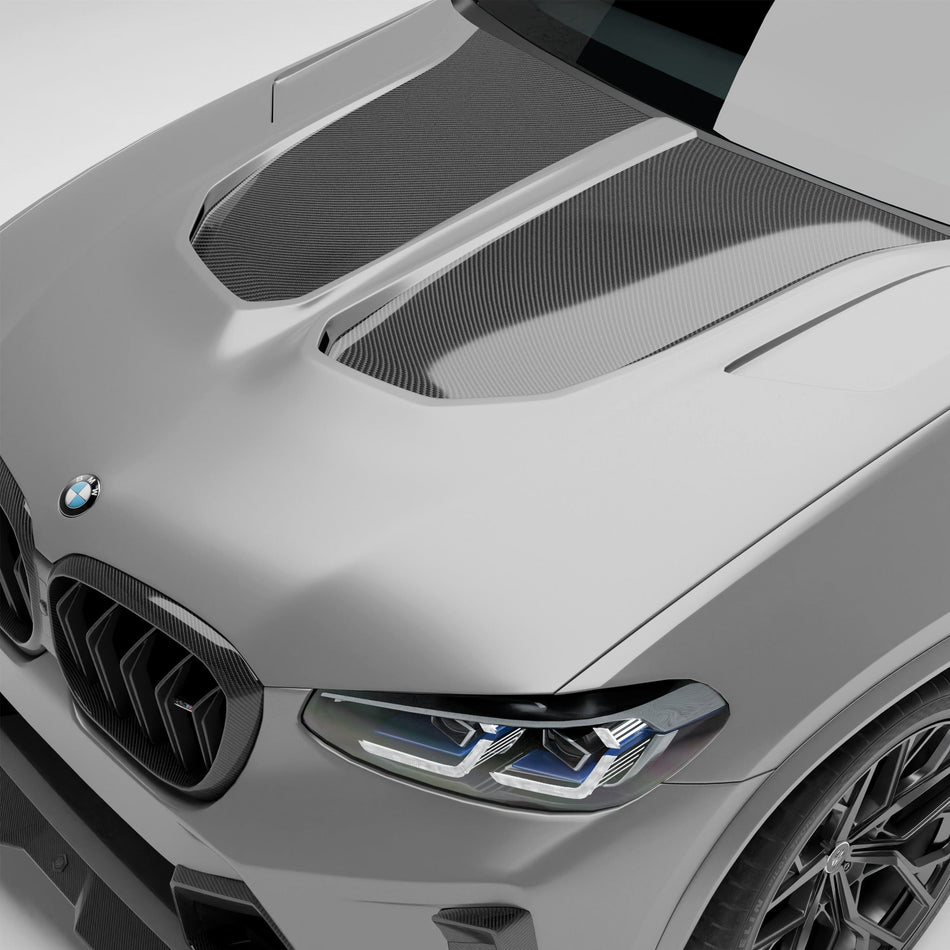 Revozport Hood BMW X4M F98 LCI Carbon Fiber Hood