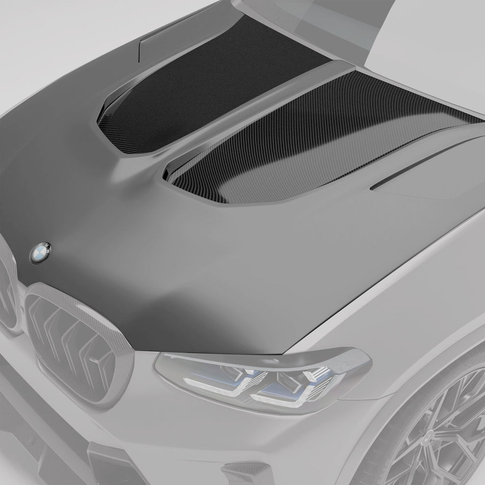Revozport Hood BMW X4M F98 LCI Carbon Fiber Hood