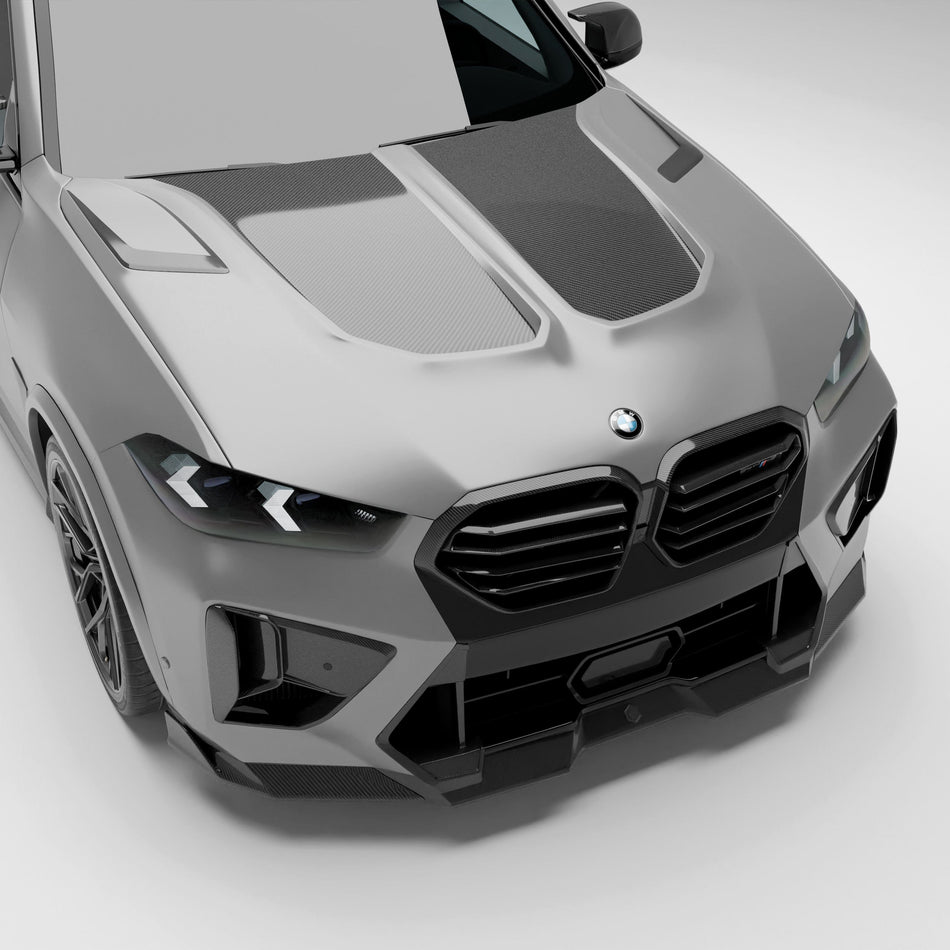 Revozport Hood BMW X5M F95 LCI Carbon Fiber Hood