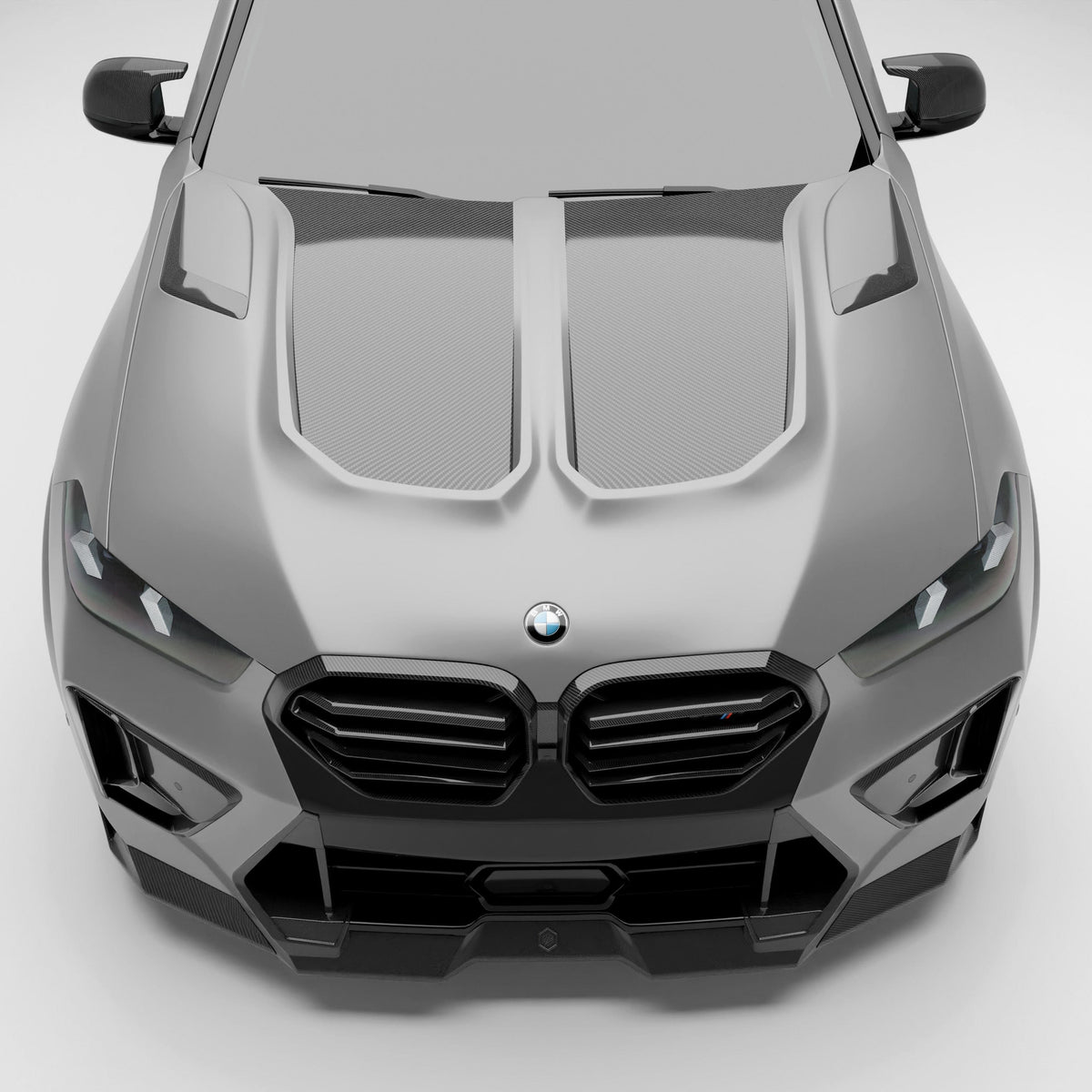 Revozport Hood BMW X5M F95 LCI Carbon Fiber Hood