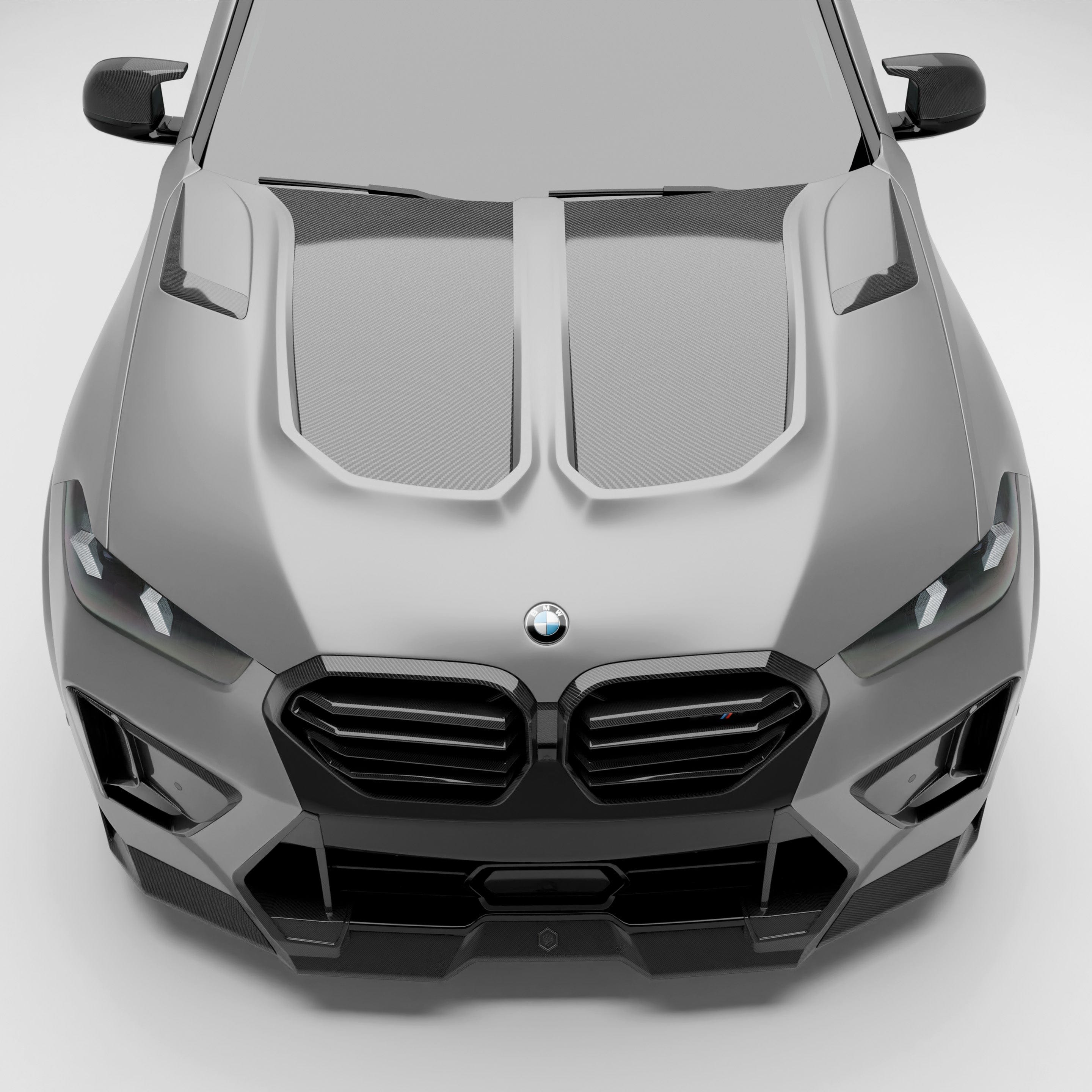 Revozport Hood BMW X5M F95 LCI Carbon Fiber Hood