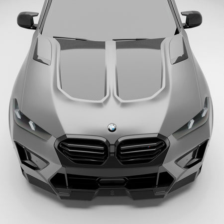 Revozport Hood BMW X5M F95 LCI Carbon Fiber Hood