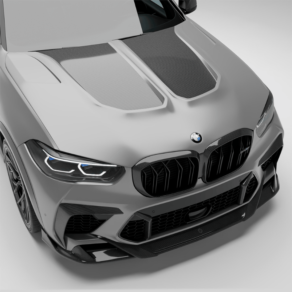 Revozport Hood BMW X5M F95 PRE LCI Carbon Fiber Hood