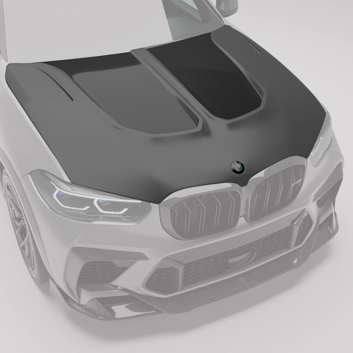 Revozport Hood BMW X5M F95 PRE LCI Carbon Fiber Hood