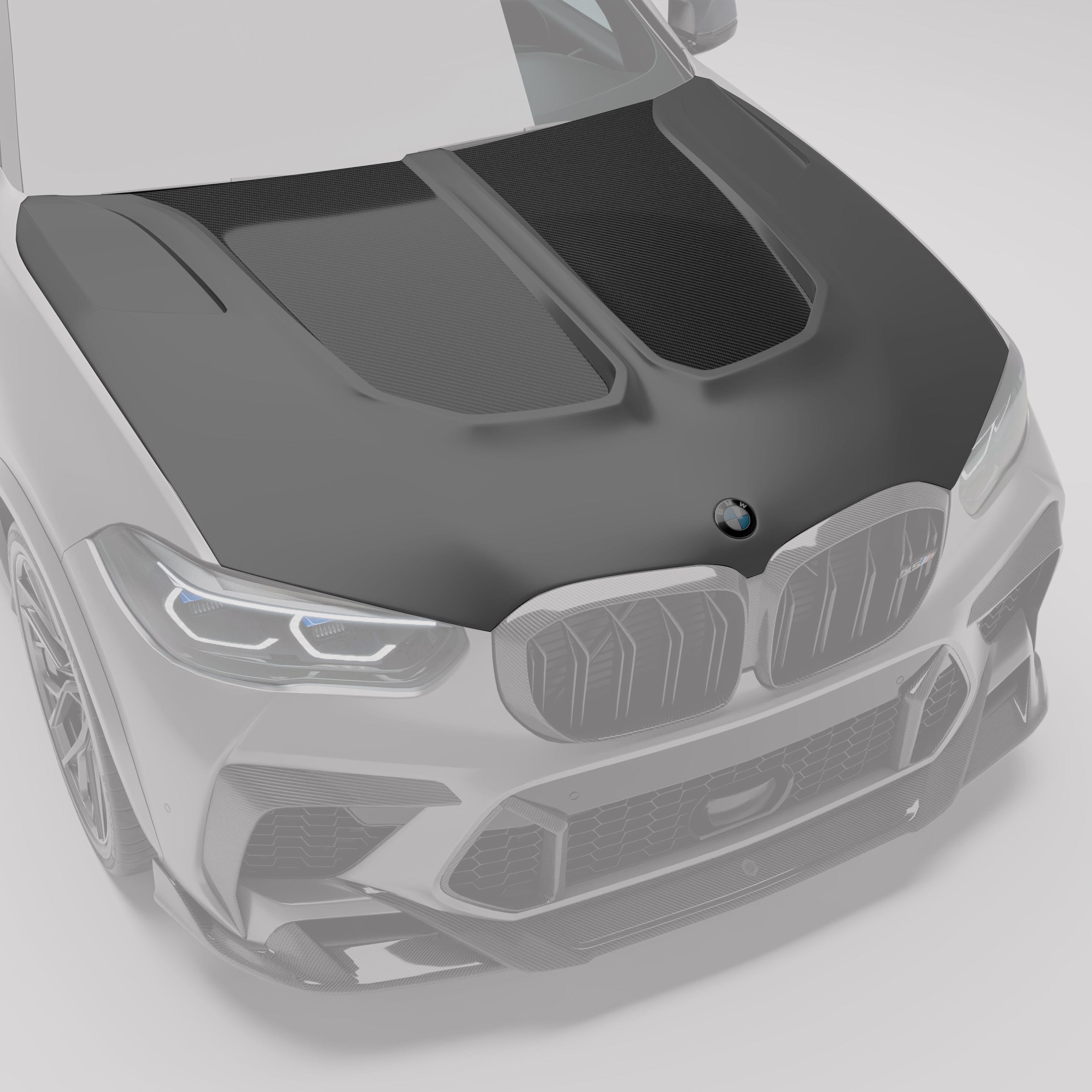 Revozport Hood BMW X5M F95 PRE LCI Carbon Fiber Hood