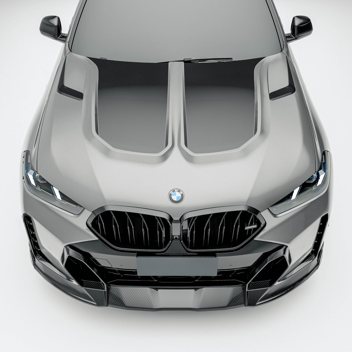 Revozport Hood BMW X6 G06 LCI Carbon Fiber Hood