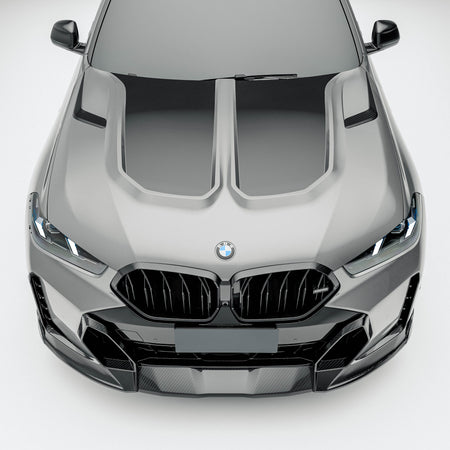 Revozport Hood BMW X6 G06 LCI Carbon Fiber Hood