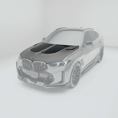 Revozport Hood BMW X6 G06 LCI Carbon Fiber Hood