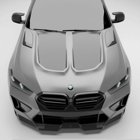 Revozport Hood BMW X6M F96 LCI Carbon Fiber Hood