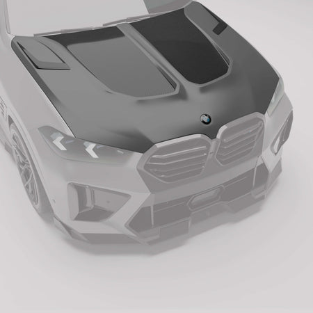 Revozport Hood BMW X6M F96 LCI Carbon Fiber Hood
