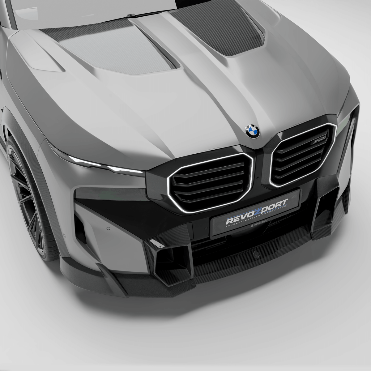 Revozport Hood BMW XM G09 Carbon Fiber Hood