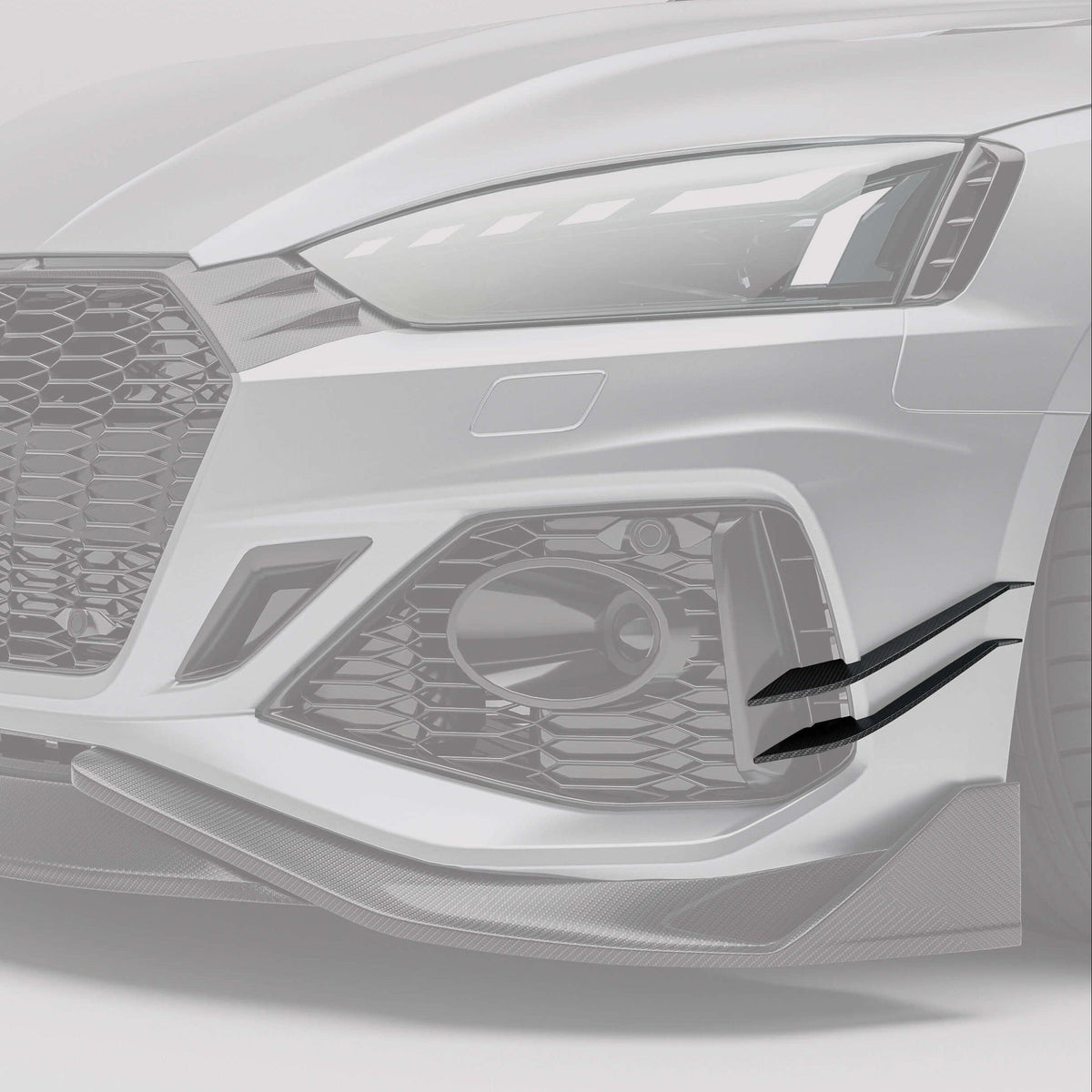 Revozport Misc Audi RS5 B9.5 Coupe Carbon Fiber Canards