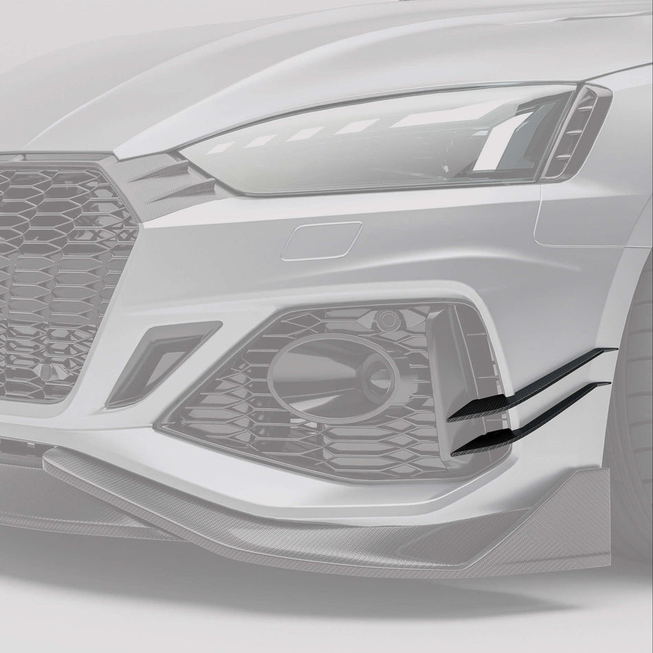 Revozport Misc Audi RS5 B9.5 Coupe Carbon Fiber Canards