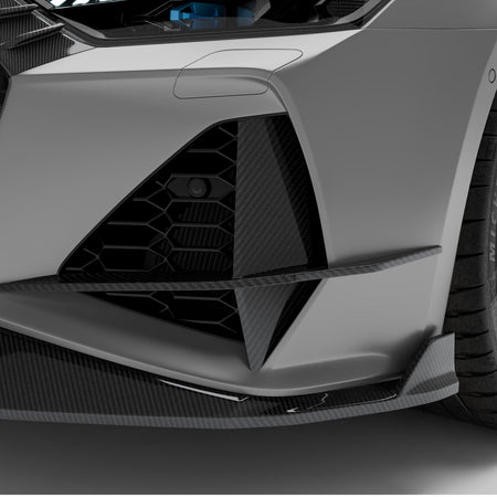 Revozport Misc. Exterior Audi RS7 C8 Carbon Fiber Canards
