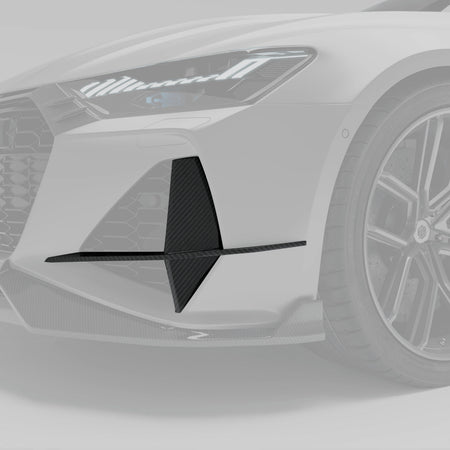 Revozport Misc. Exterior Audi RS7 C8 Carbon Fiber Canards