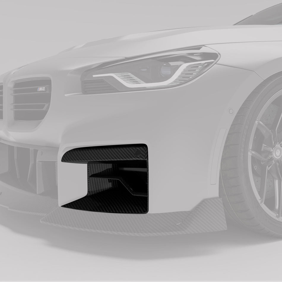 Revozport Misc. Exterior BMW M2 G87 Carbon Fiber Front Inlets