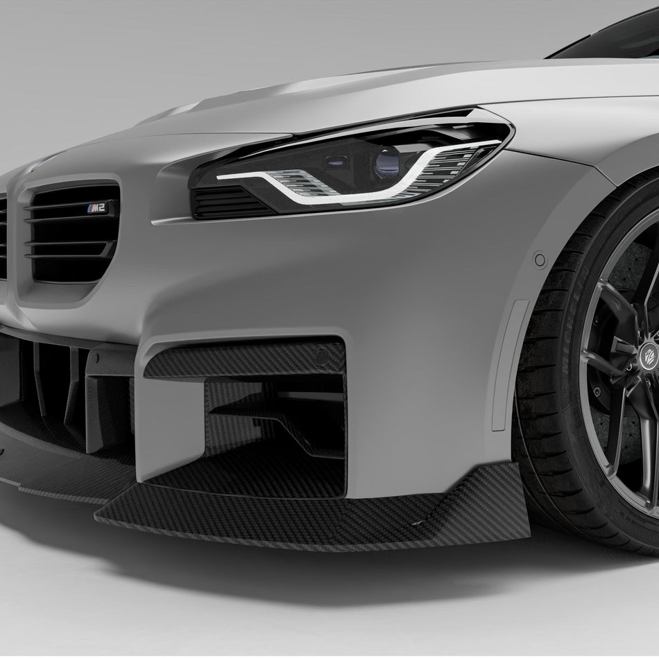 Revozport Misc. Exterior BMW M2 G87 Carbon Fiber Front Inlets