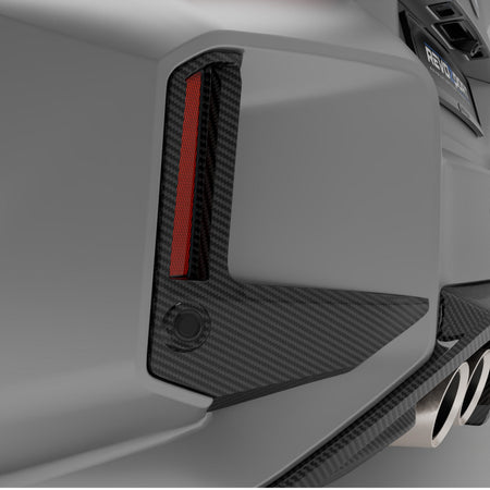 Revozport Misc. Exterior BMW M2 G87 Carbon Fiber Rear Canards