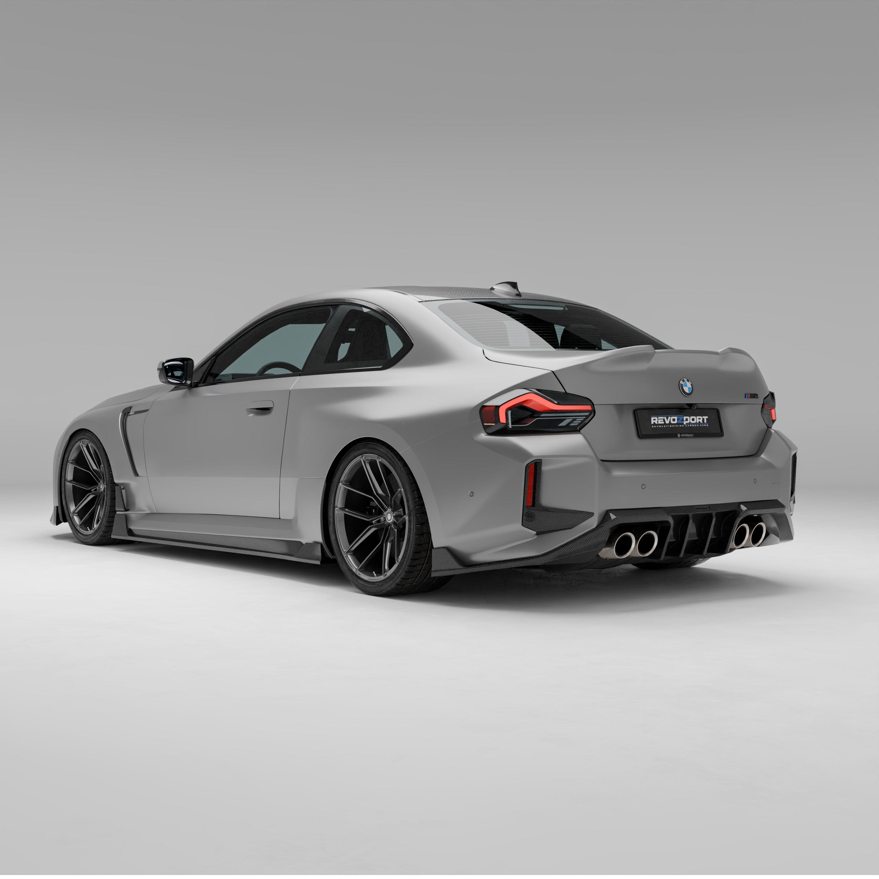 Revozport Misc. Exterior BMW M2 G87 Carbon Fiber Rear Canards