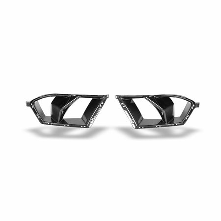 Revozport Misc. Exterior BMW M3 G80 Carbon Fiber Aero Front Bumper Inlets