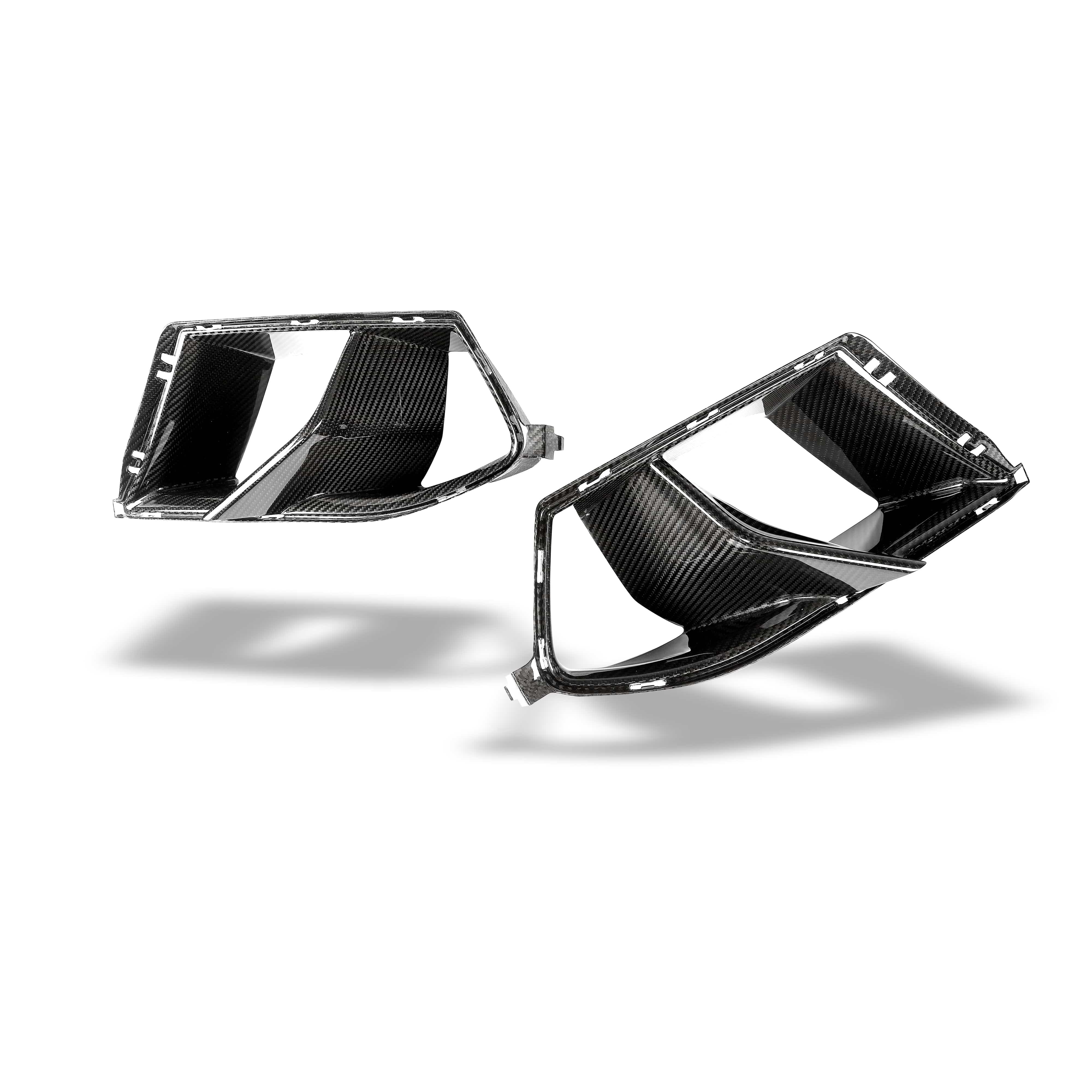 Revozport Misc. Exterior BMW M3 G80 Carbon Fiber Aero Front Bumper Inlets