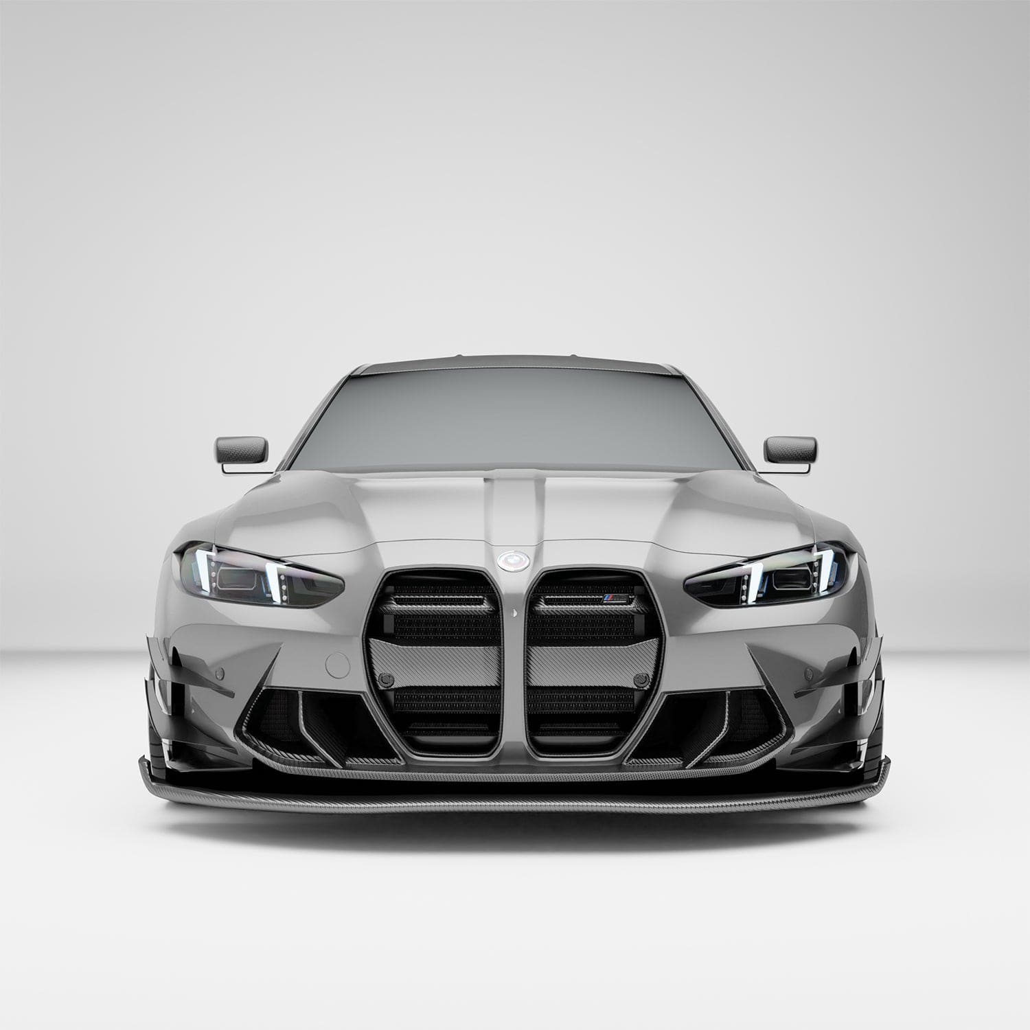 Revozport Misc. Exterior BMW M3 G80 Carbon Fiber Aero Front Bumper Inlets