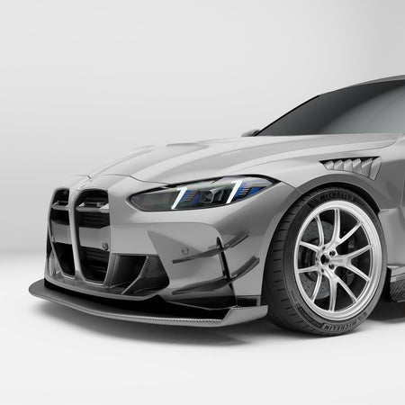 Revozport Misc. Exterior BMW M3 G80 Carbon Fiber Aero Front Bumper Inlets