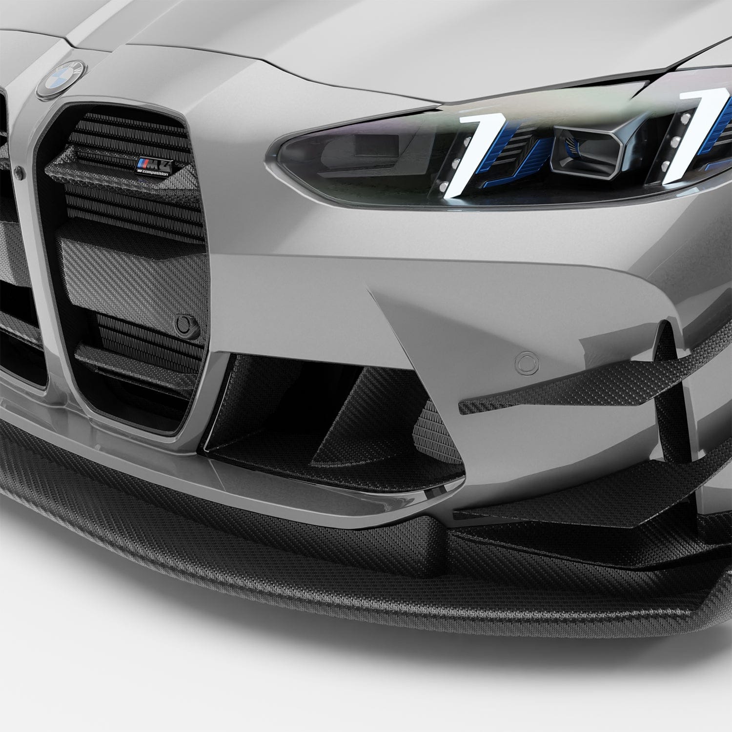 Revozport Misc. Exterior BMW M4 G82 Carbon Fiber Front Bumper Inlets