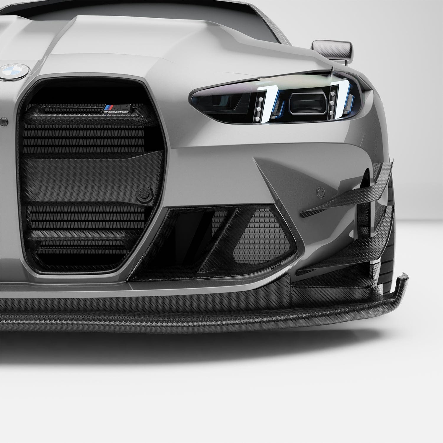 Revozport Misc. Exterior BMW M4 G82 Carbon Fiber Front Bumper Inlets
