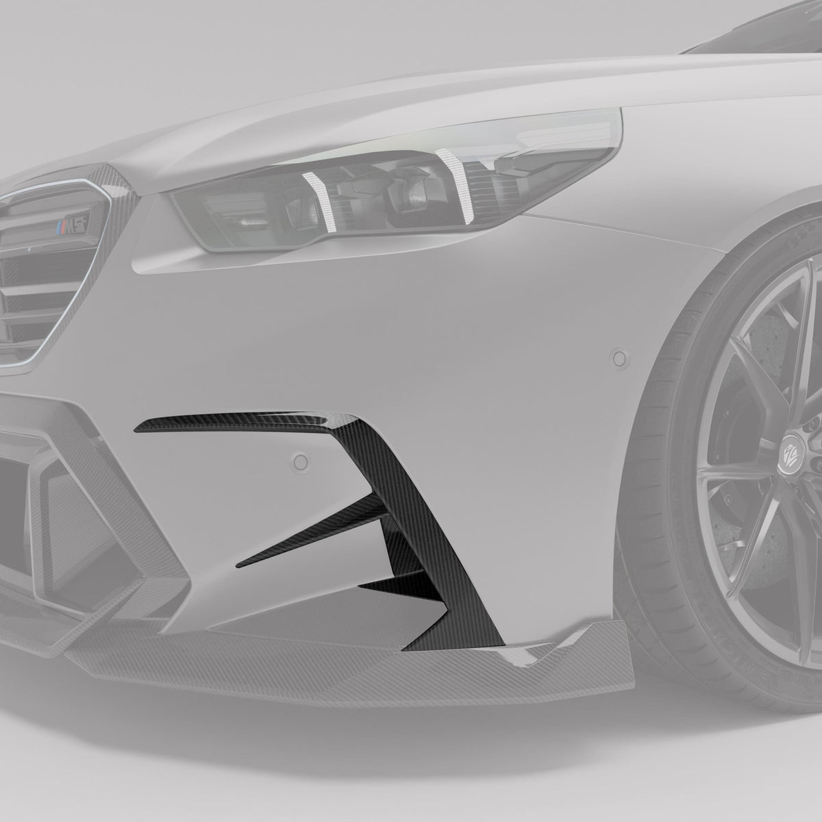 Revozport Misc. Exterior BMW M5 G90 Carbon Fiber Canards