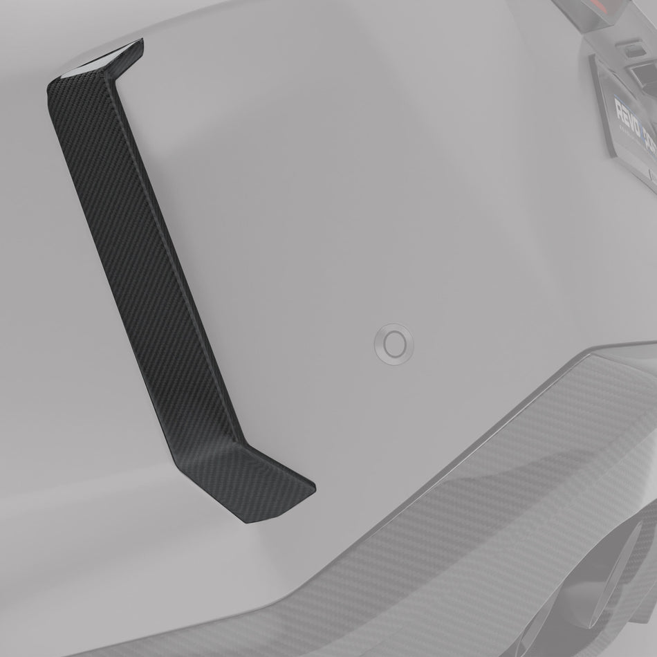 Revozport Misc. Exterior BMW M5 G90 Carbon Fiber Rear Canards